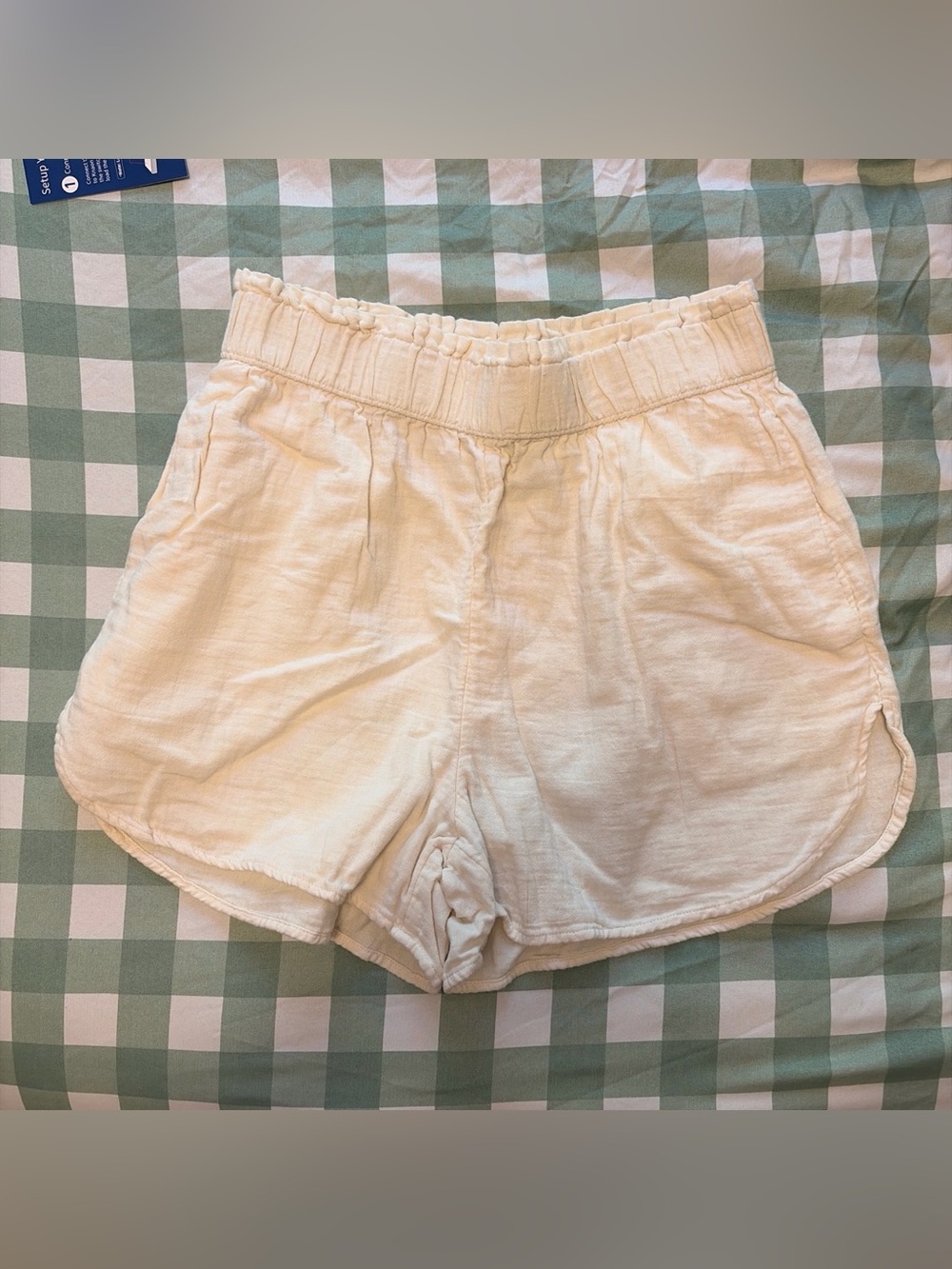 linen shorts